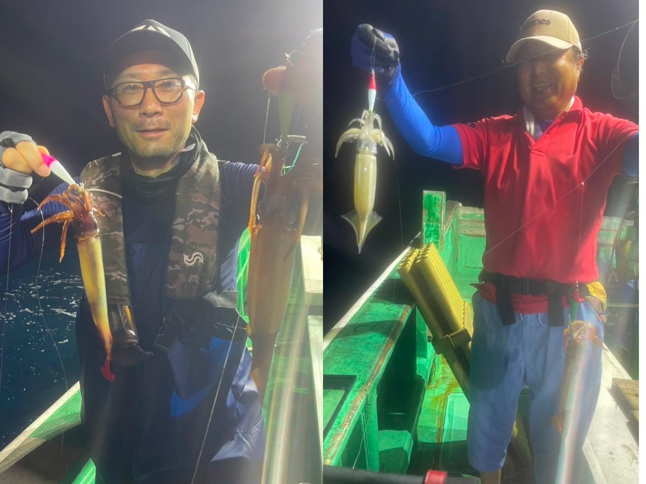 【釣果速報】茨城県長岡丸でスジイカ乗り乗り！強風でも好調で竿頭113匹ゲット！サイズも良型で今が釣りドキ！