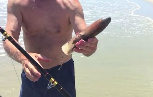 ビーチ　釣り　キャノン砲