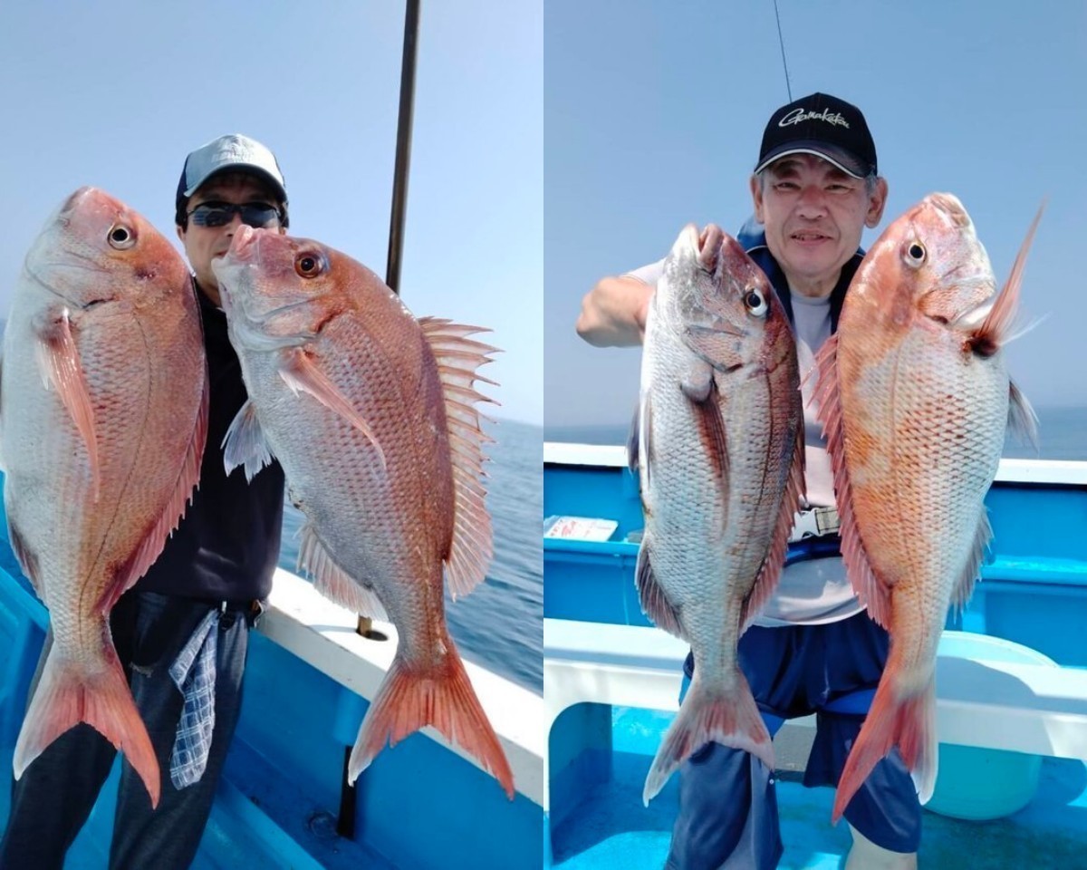 【釣果速報】茨城県清栄丸でマダイ・ハナダイ・カサゴと人気魚種続々ゲット！いろいろな魚との出会いを楽しみたい人は即予約を！