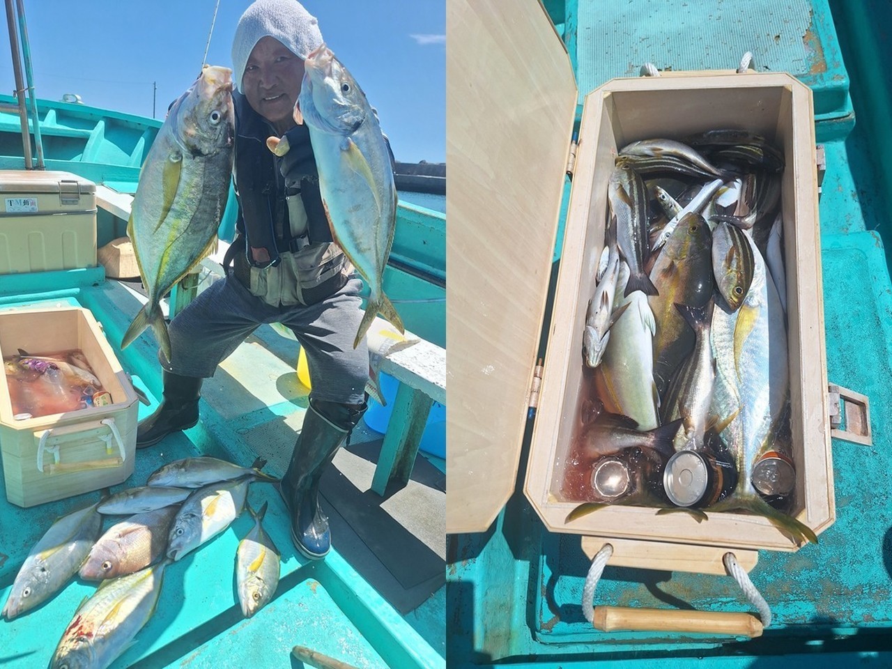 【釣果速報】千葉県作栄丸で良型シマアジ＆ショウゴ上がる！船釣りデビュー戦を大物ゲットで飾りませんか？