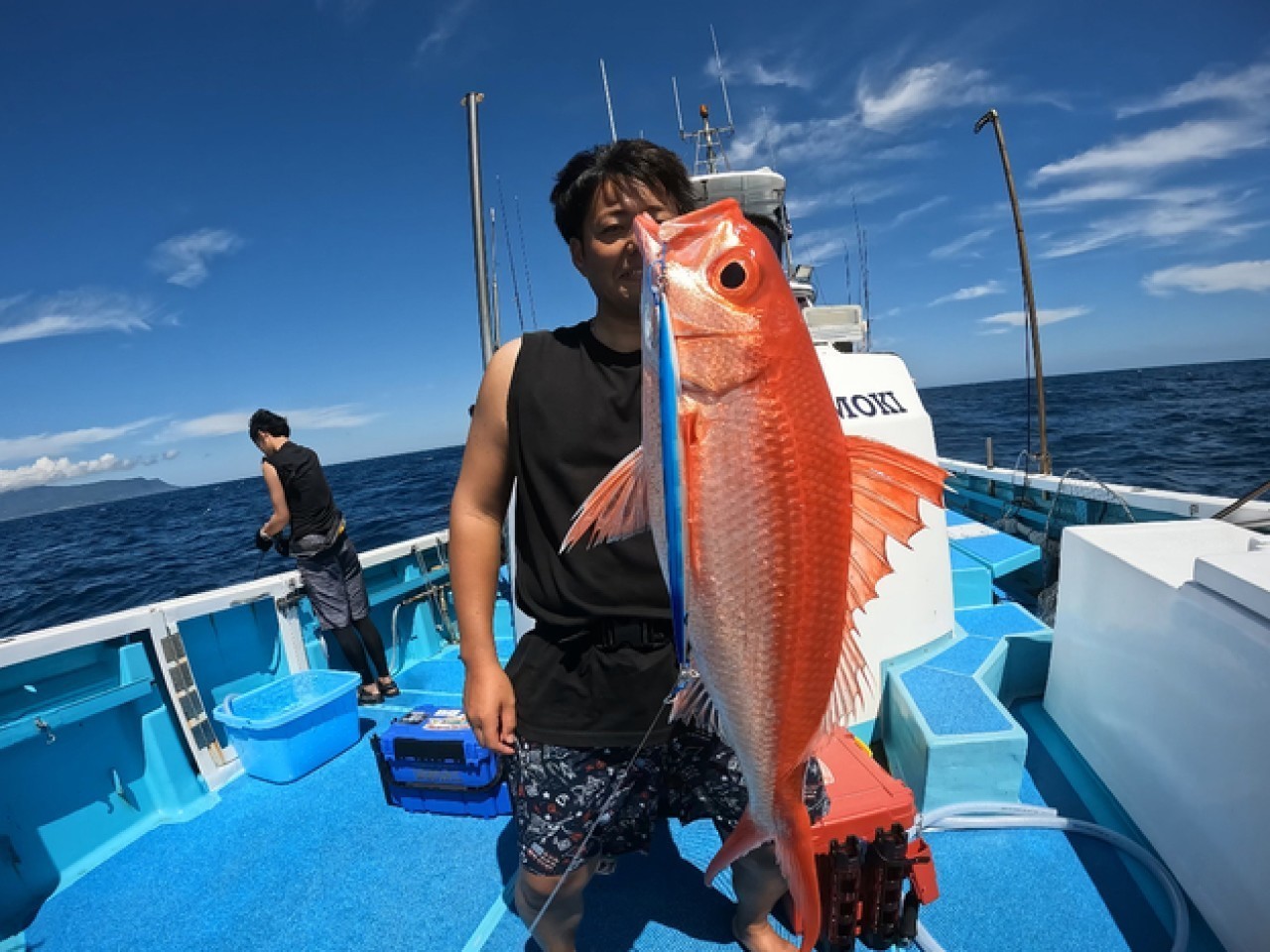 【釣果速報】静岡県もき丸でカンパチ&オナガGET！手堅く釣果を上げたい方はぜひご予約を！