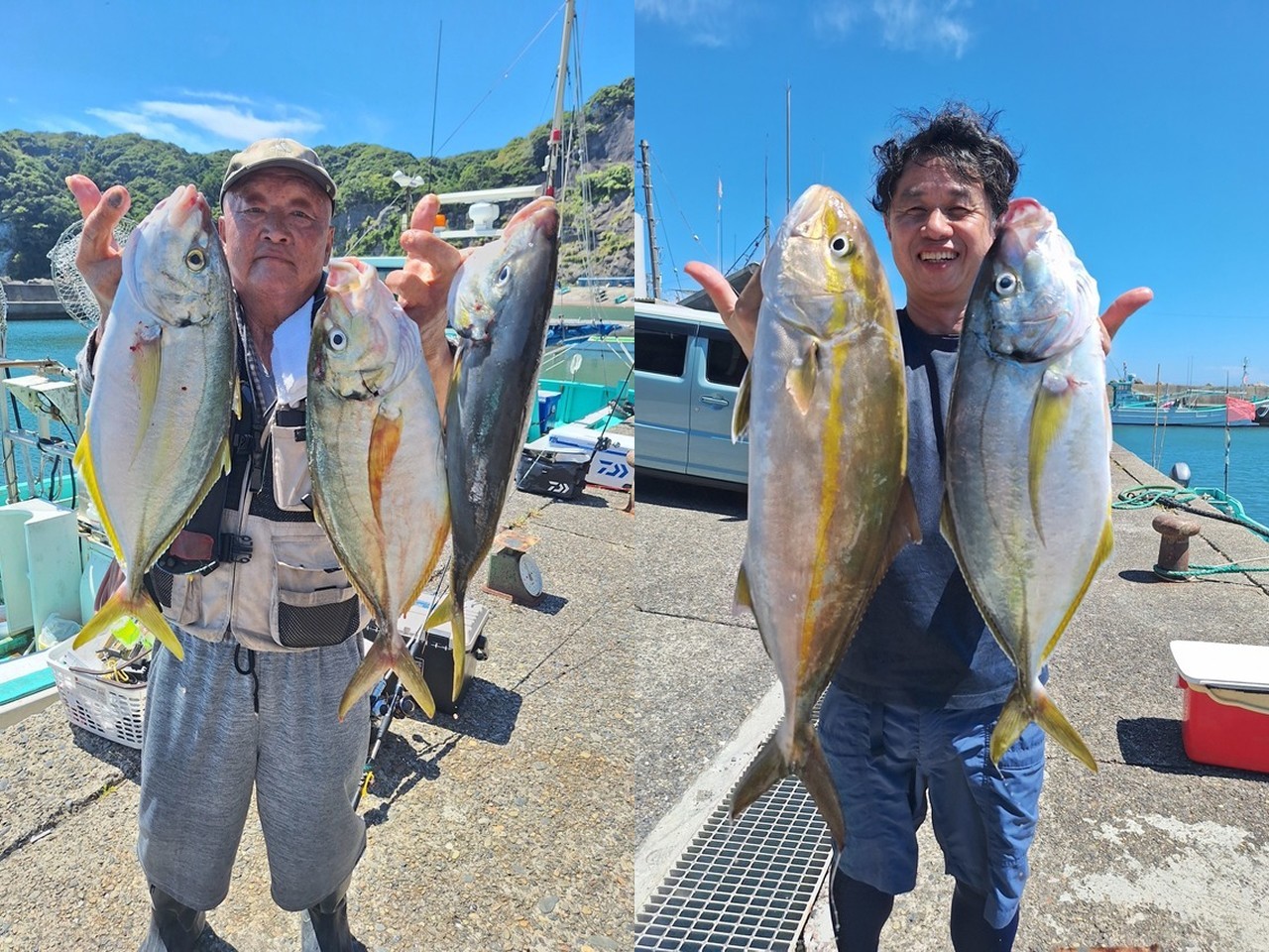 【釣果速報】千葉県作栄丸でシマアジ・カンパチ・マダイなど多彩な魚種をゲット！数も型も大満足で釣り客全員テンションMAX！