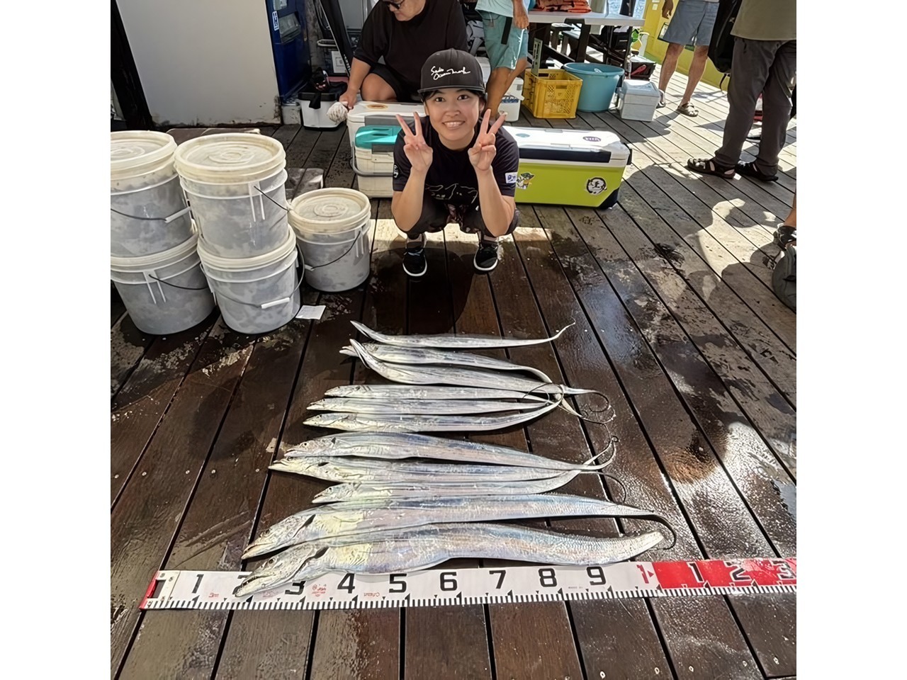【釣果速報】神奈川県荒川屋で129cmのドラゴンタチウオをGET！大物狙うなら今すぐ乗船して！初心者さんもいらっしゃい！