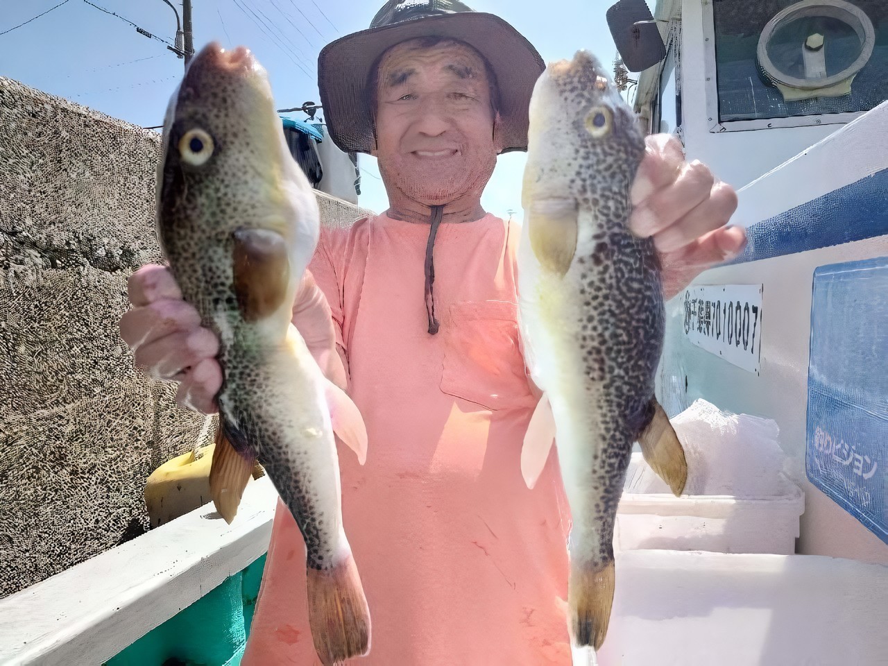 【釣果速報】千葉県利永丸でショウサイフグが好調！質・量ともに大満足の釣りに出発だ！