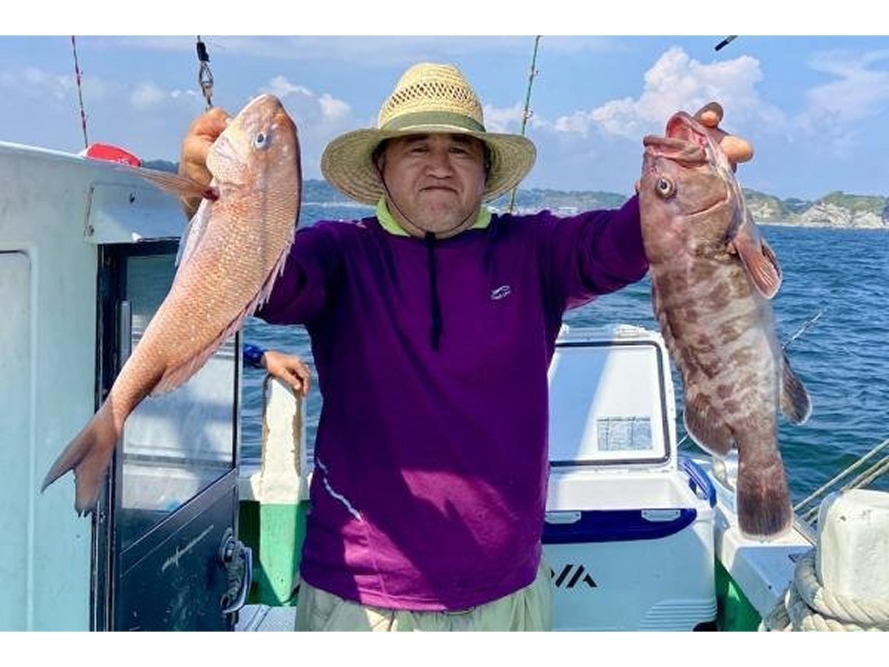 【釣果速報】神奈川県あまさけや丸でマダイ・マハタ・アカハタ・アマダイと人気魚種続々ゲット！いろいろな魚との出会いを楽しみたい人は即予約を！