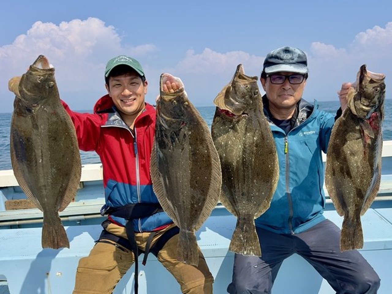 【釣果速報】千葉県長五郎丸でヒラメ・カサゴ順調！最大2.50kg！今後の釣行も期待大！