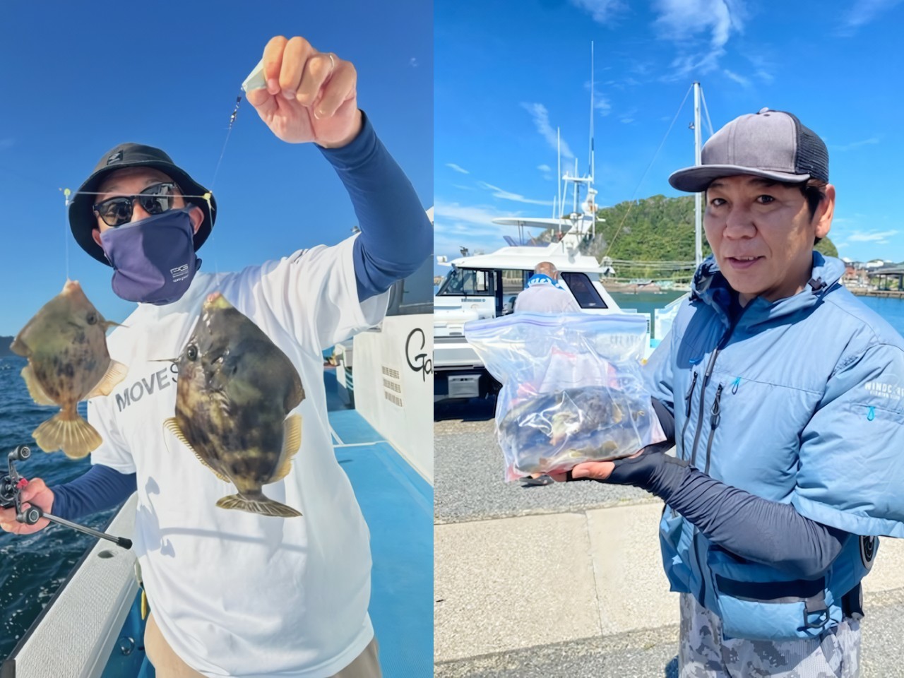 【釣果速報】カワハギ続々ヒットでお土産いっぱい！あなたも千葉県宝生丸で食べ頃サイズを狙おう！