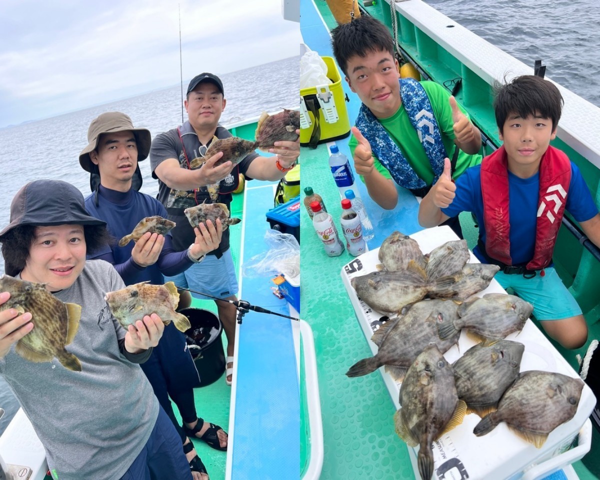 【釣果速報】神奈川県瀬戸丸でカワハギがバズる！トップは14枚！サイズも最大30cmと大型多数！数もサイズも記録更新したいなら今スグの乗船がおすすめ！