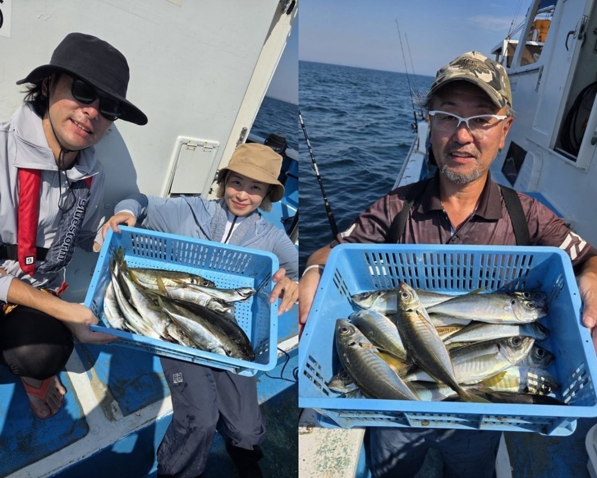【釣果速報】42cmのメガアジを筆頭に良型アジ続々上がる！質も味も大満足の釣りがしたいなら神奈川県ちがさき丸！
