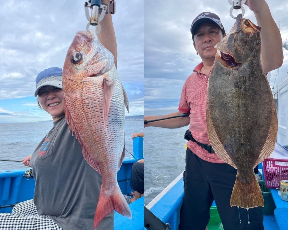 【釣果速報】茨城県ことぶき丸でマダイ1.8kgの良型ゲット！ヒラメやマハタ、トラフグも交じり豪華なお土産に！この船に決まり！