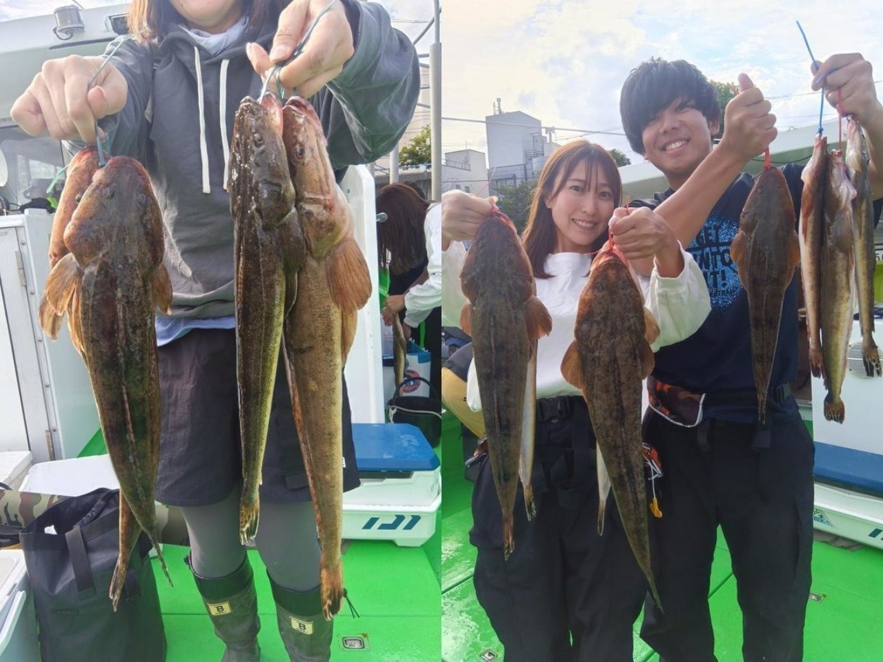 【釣果速報】最大58cmのマゴチをキャッチ！今すぐ東京都釣り船鶴に乗船して大物を釣り上げよう！