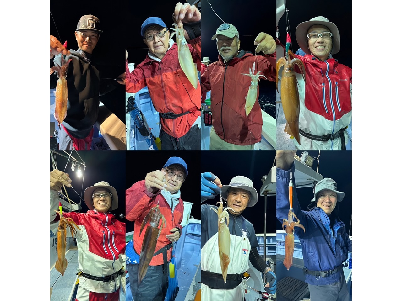 【釣果速報】茨城県不動丸でマルイカ好調！トップは61匹！良型の高級イカは今が狙いどき！！