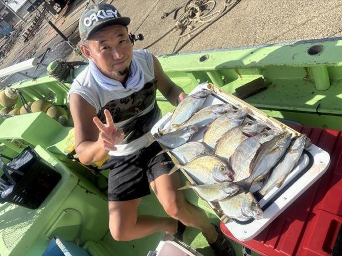 【釣果速報】神奈川県の丸又丸でカイワリ狙い！イサキも！好調な今シーズン、自己最高記録を狙ってみませんか？
