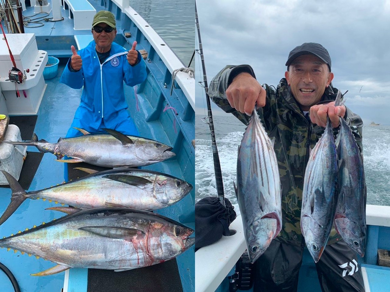 【釣果速報】神奈川県愛正丸でカツオ全員キャッチ達成！26.00kgキハダマグロも確保！一生記憶に残るビッグワンを釣り上げよう！