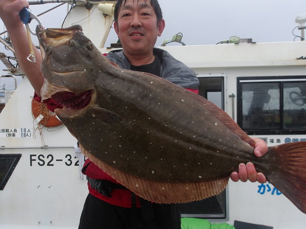 【釣果速報】84cmの座布団出る！大型交じり食い順調のヒラメは福島県つりエサ豊漁で狙いに行こう！