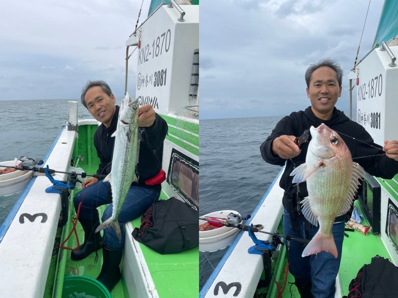 【釣果速報】神奈川県第三かりゆし丸でマダイ・キチヌ・イシダイ・ハナダイ他と人気魚種続々ゲット！いろいろな魚との出会いを楽しみたい人は即予約を！