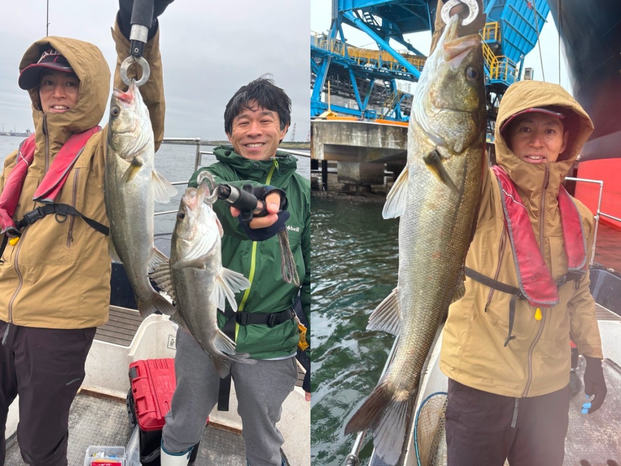 【釣果速報】千葉県TARGETで良型シーバス全員GET！65cmの大型も確保で船上は大盛りあがり！今すぐ乗船してこの波に乗ろう！