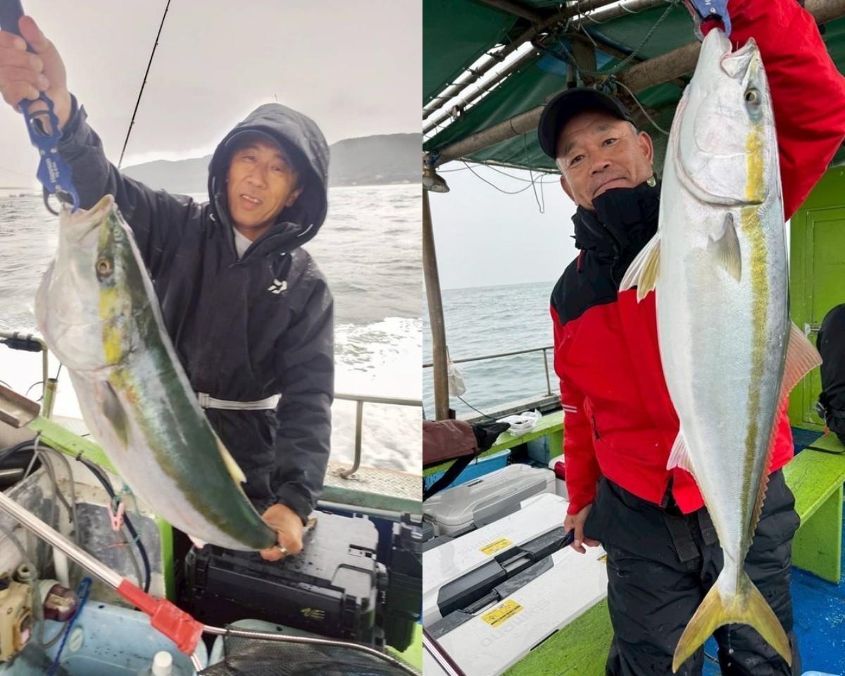 【釣果速報】なんて映える釣果写真なんだ！85cmクラスのブリを順調にゲット！兵庫県海蓮丸でどでかい青物を獲ろう！