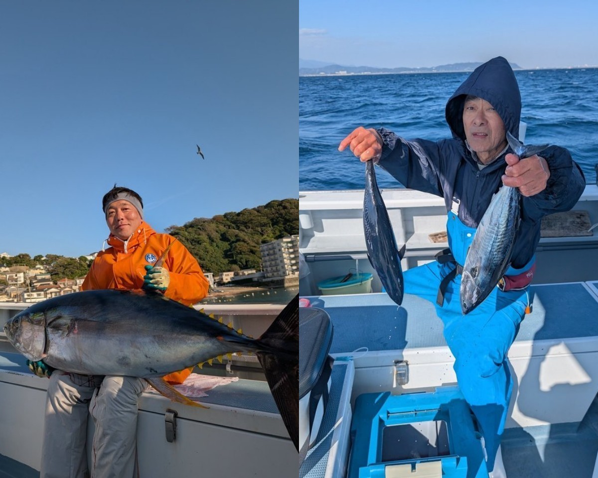 【釣果速報】神奈川県太郎丸でキハダ54kg！カツオも好調！美味しい2.7kgサイズで思わずにんまり！
