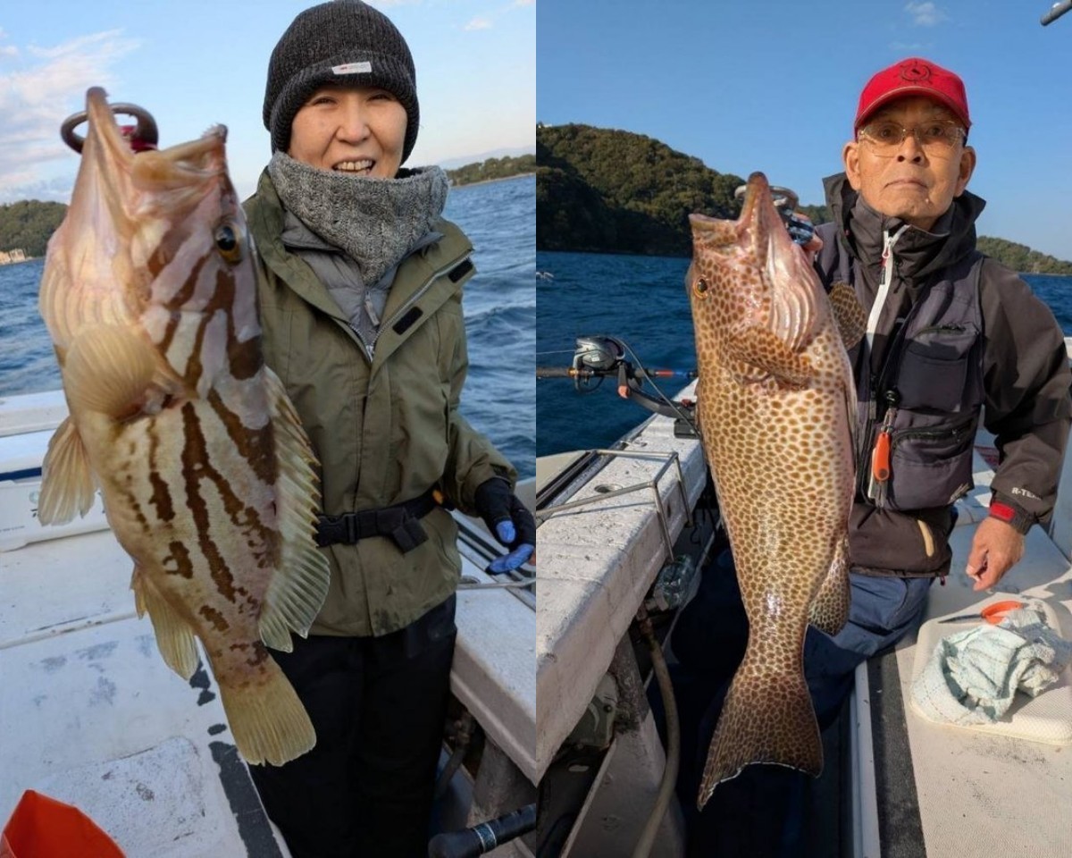 【釣果速報】静岡県魚磯丸の釣行でカンパチ・オオモンハタ・アカハタなど人気魚種集結！カンパチは反応山盛りで爆釣期待大！