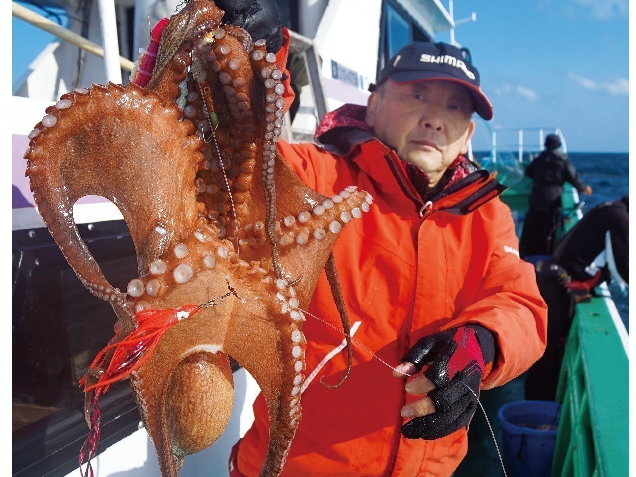 渡りの大型が続々と浮上　鹿島沖のマダコ激アツ！