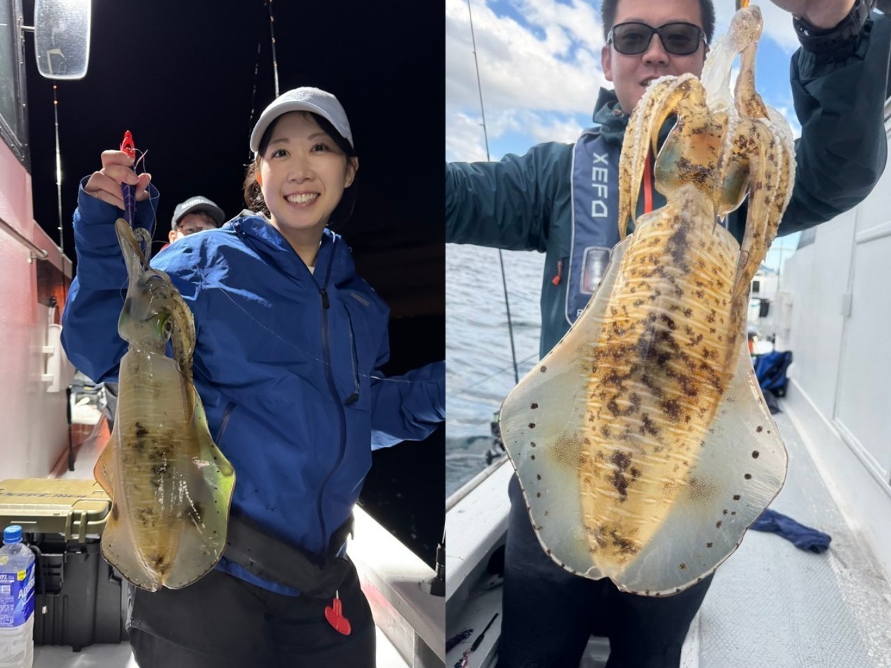 【釣果速報】千葉県赤沼丸でアオリイカをキャッチ！短時間で5杯キャッチ！あなたもアオリイカを狙おう！