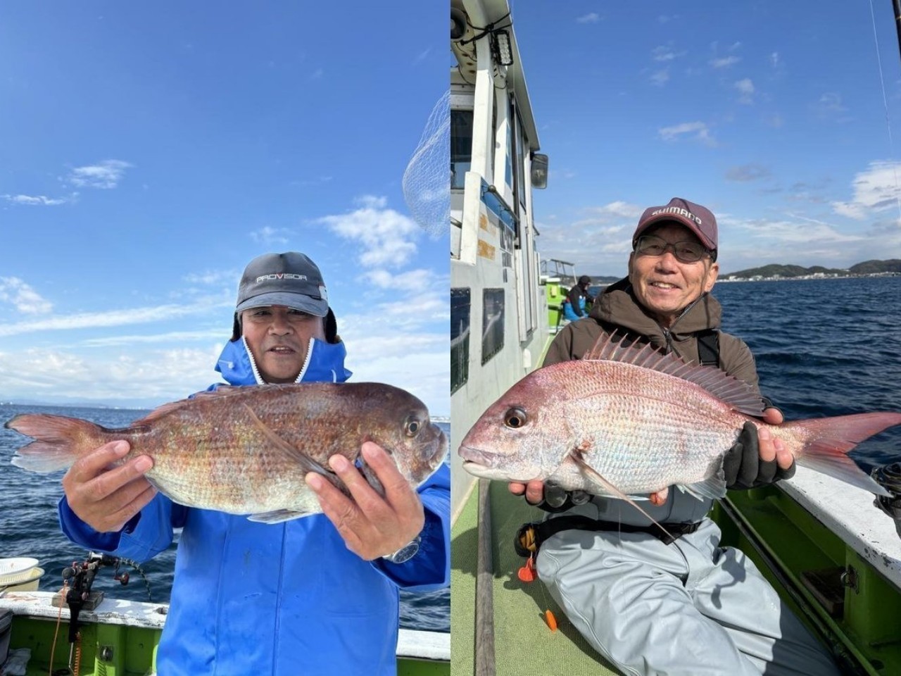 【釣果速報】マダイ・イトヨリ・ヒラソーダをゲット！神奈川県福栄丸はゲストも多彩でワクワクの釣行になること間違いなし！        