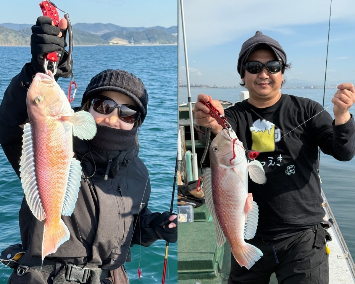 【釣果速報】シロアマダイ最大44cm！船中11匹！和歌山県第十八利蜂丸のアマダイ船は船長自らが太鼓判を押す好調っぷり！