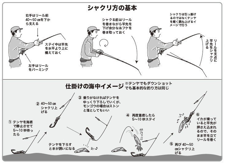 釣り方の図