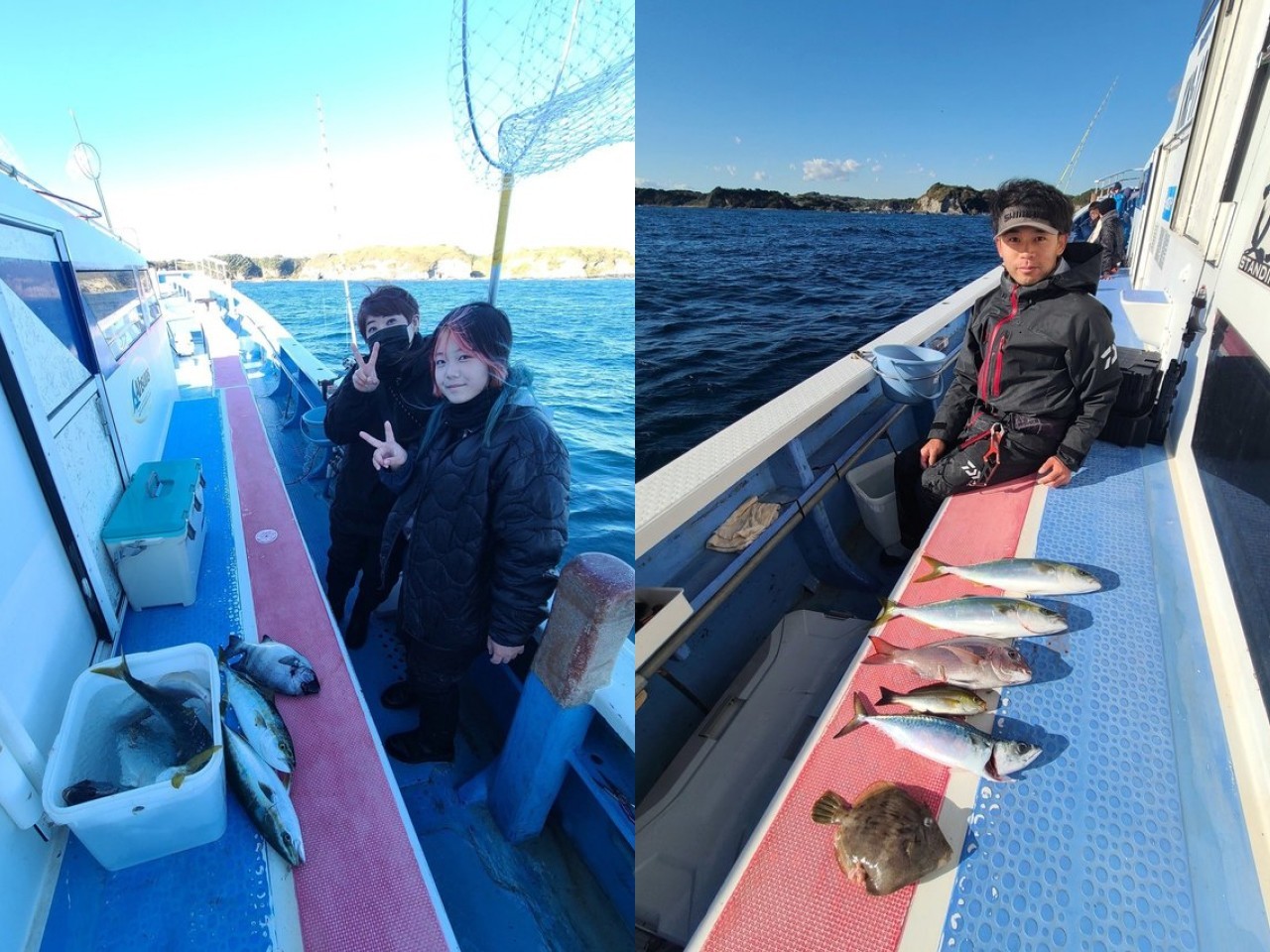 【釣果速報】マダイにイナダ、イシダイと多彩な魚種で船内がカラフルに！あなたも神奈川県成銀丸で大興奮の釣行を味わおう！
