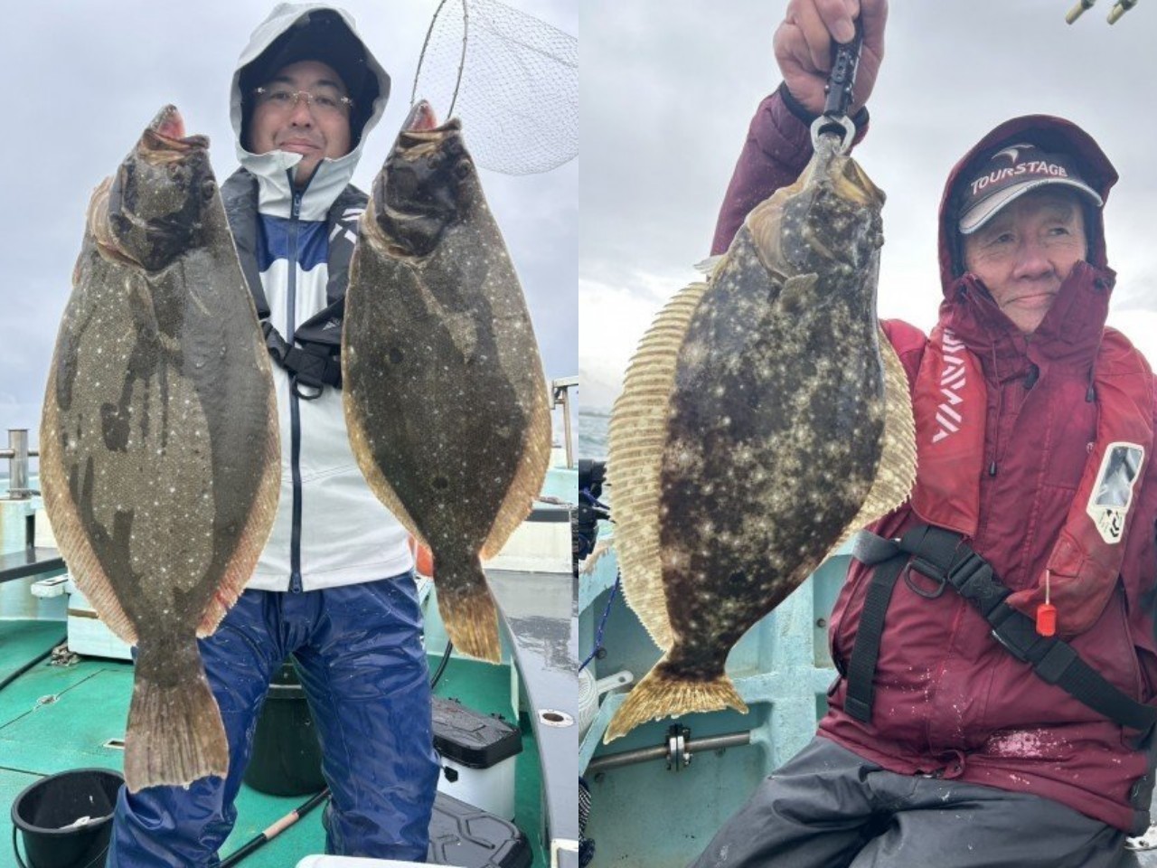 【釣果速報】良型～大ビラ混じりのヒラメGET！千葉県長福丸の頼れる船長のもとで大物ハントに挑戦しよう！        