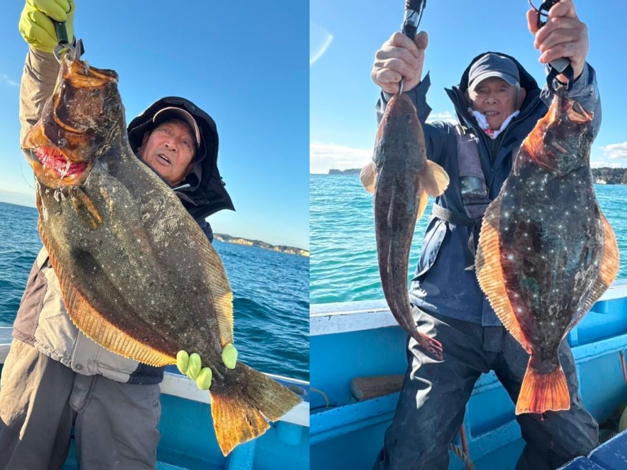 【釣果速報】4.18kgの大鮃ゲット！大型マダイも好調！千葉県第三松栄丸で冬の味覚を誰よりも早くゲットしよう！