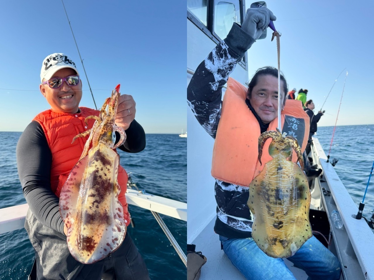 【釣果速報】TOP6杯のアオリイカをゲット！千葉県赤沼丸で普段食べられない高級イカをゲットしよう！