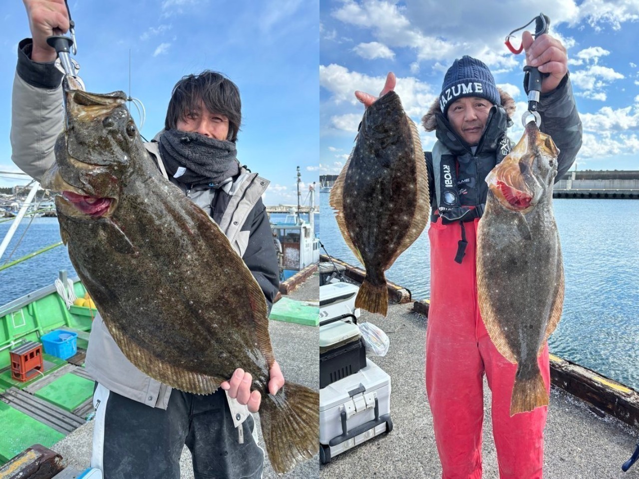 【釣果速報】ヒラメフィーバー！最大4.50kg、3kg台も続々キャッチ！さあ、あなたも茨城県健清丸で大物を味わおう！