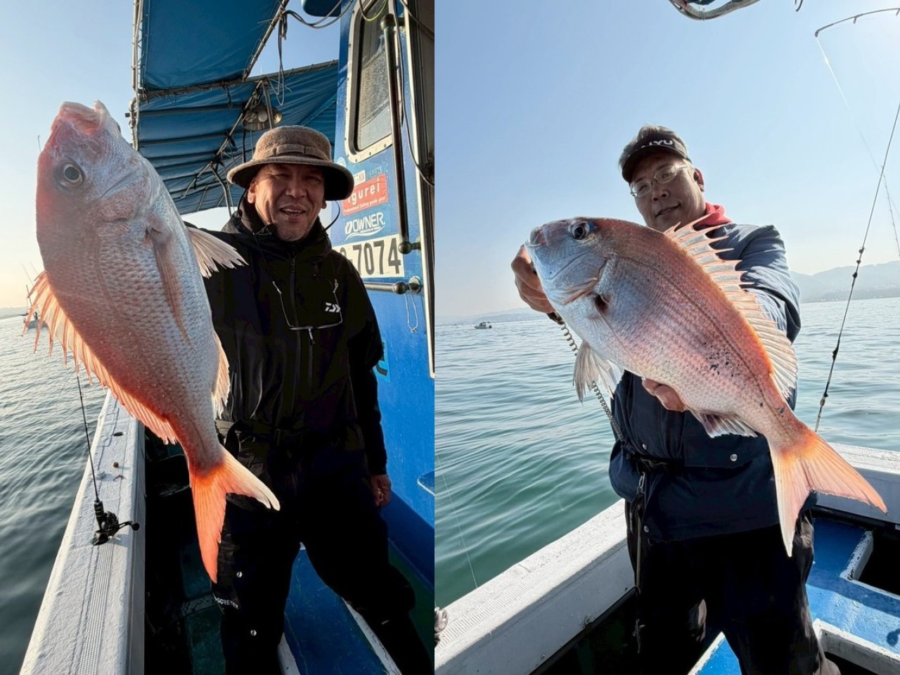 【釣果速報】兵庫県海蓮丸でマダイ好調！57cmの大物や高級魚のフグも登場！高活性な今が狙い目！