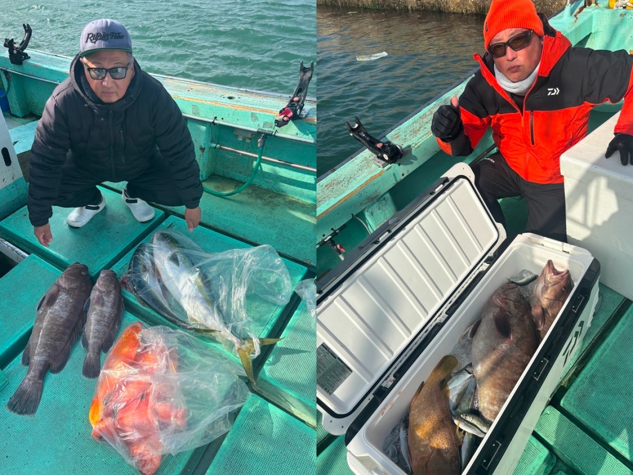 【釣果速報】福岡県成幸丸で8.00kgのビッグタカバや高級魚チカメキントキをゲット！テンションが上がる豪華魚種が釣れまくり！