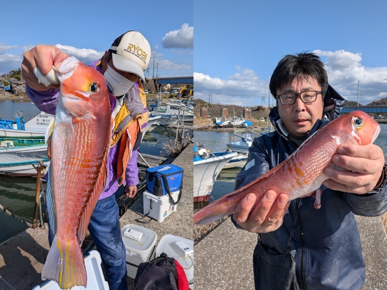 【釣果速報】アカアマダイ・アジ・ムシガレイ・イトヨリなど多彩な魚種をゲット！ヒット多数な今がチャンス！千葉県フィッシュオン大勝に急げ～！