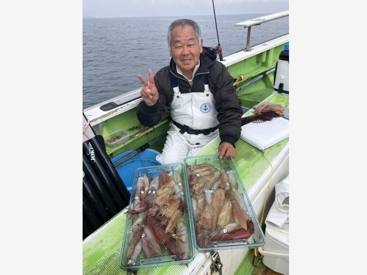 【釣果速報】神奈川県たいぞう丸でマルイカMAX53匹ゲット！！次に記録を更新するのはあなただ！