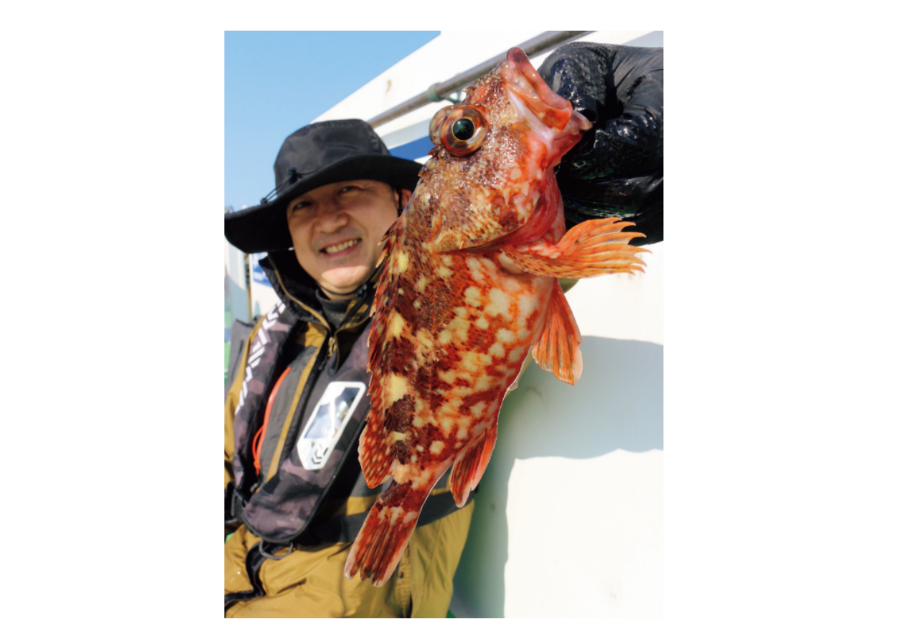 みんな笑顔の花が咲く快釣！東京湾のカサゴ