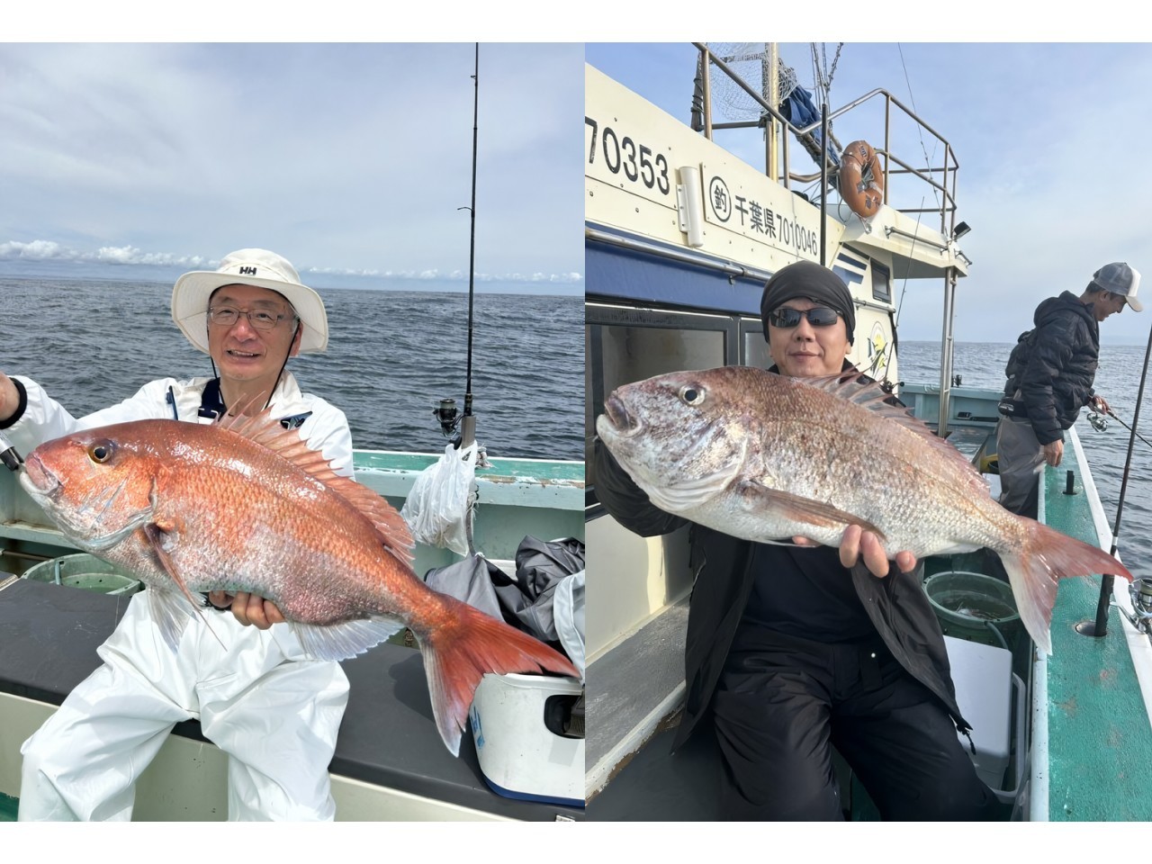 【釣果速報】千葉県長福丸で3.49kgの特大マダイ出た！一度体感するとクセになる引きの強さをぜひ味わって！