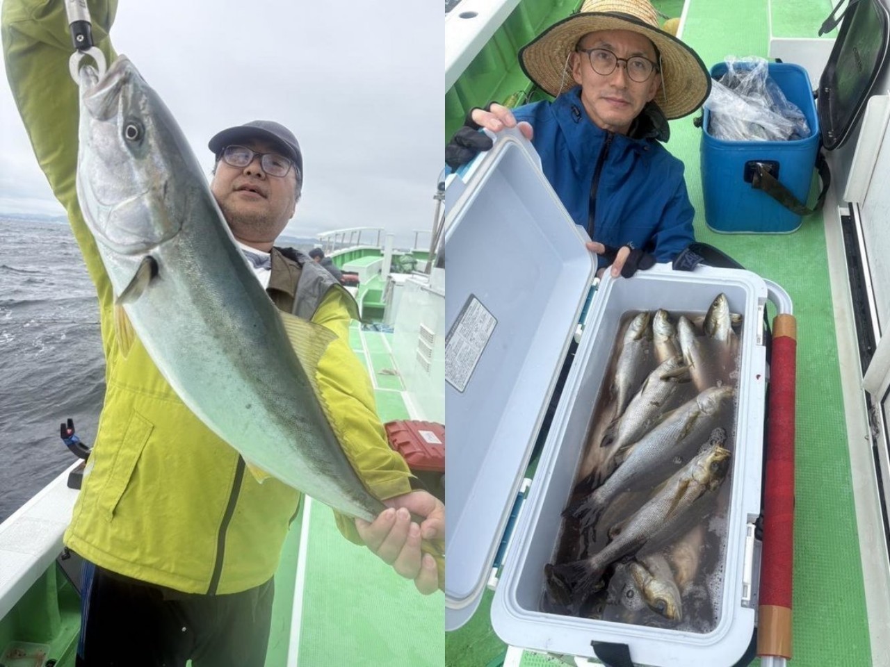 【釣果速報】神奈川県あまさけや丸でイサキ・ワラサあがる！アジ・タカベ・ウマヅラハギなどゲストも多種多様！充実の釣行をお約束します！