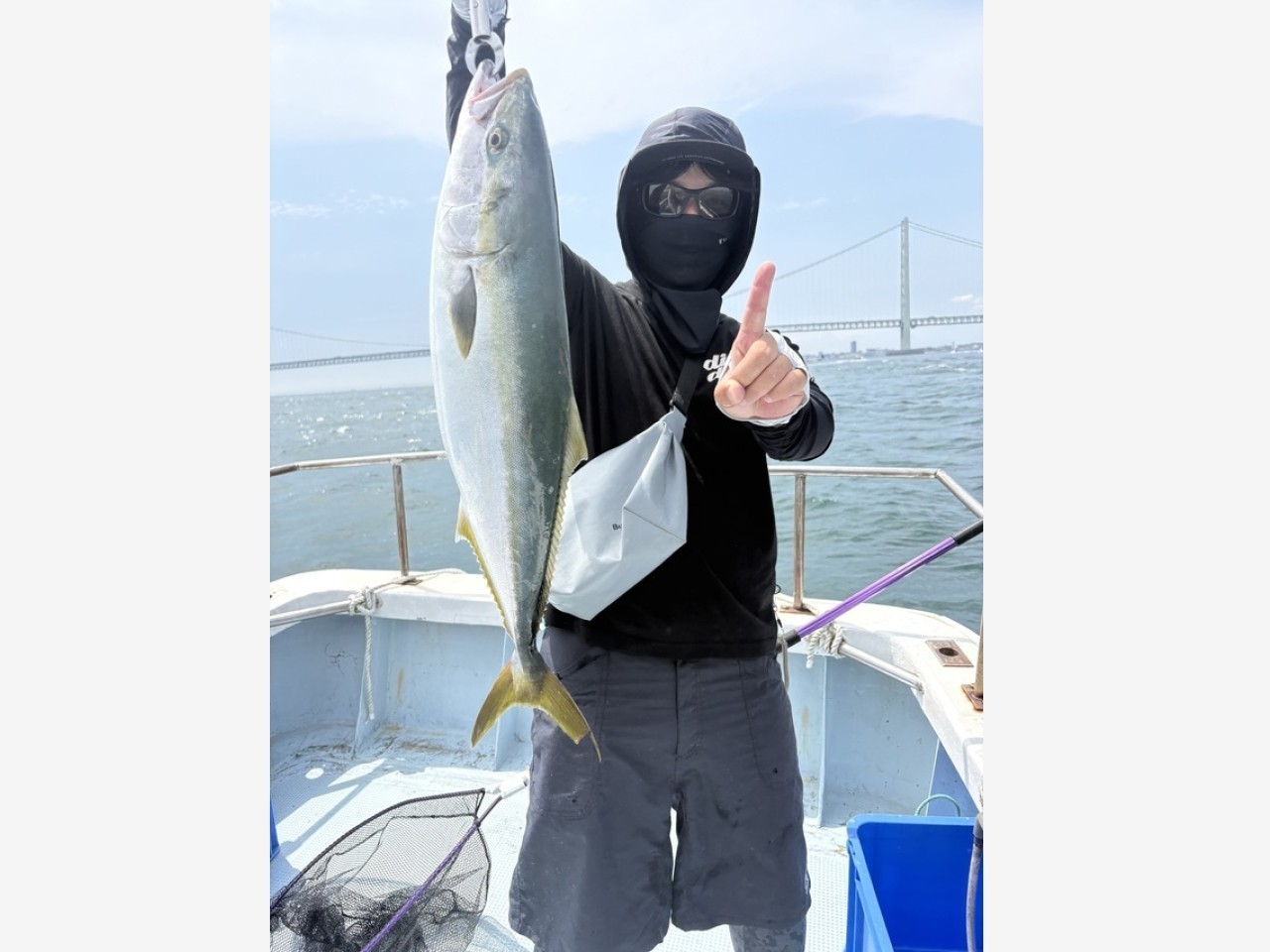 【釣果速報】兵庫県こうじん丸で良型ハマチをゲット！最大78cm！今が青物釣りを楽しむベストタイミング！