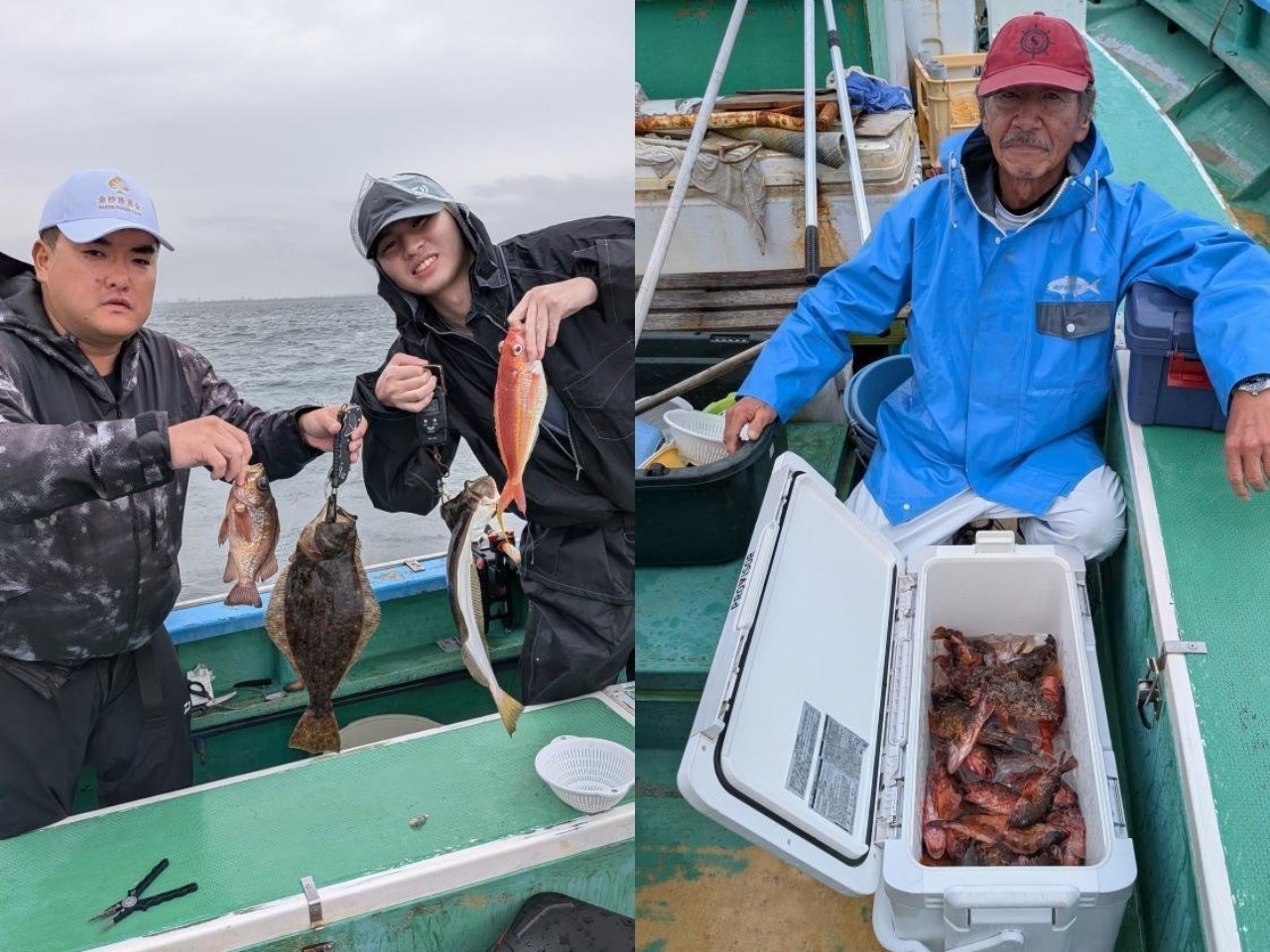 【釣果速報】カサゴにアカハタ、サバと多彩な魚種で船内がカラフルに！あなたも神奈川県ゆうせい丸で大興奮の釣行を味わおう！