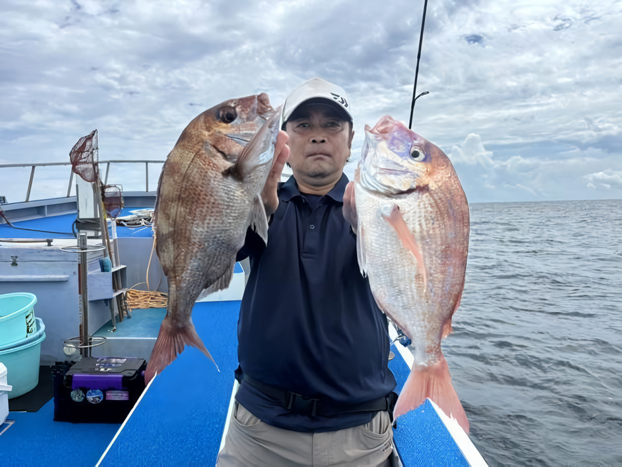 【釣果速報】千葉県優光丸のマダイ釣り好調！トップは25匹GET！あなたも大鯛目指して乗船してみませんか？