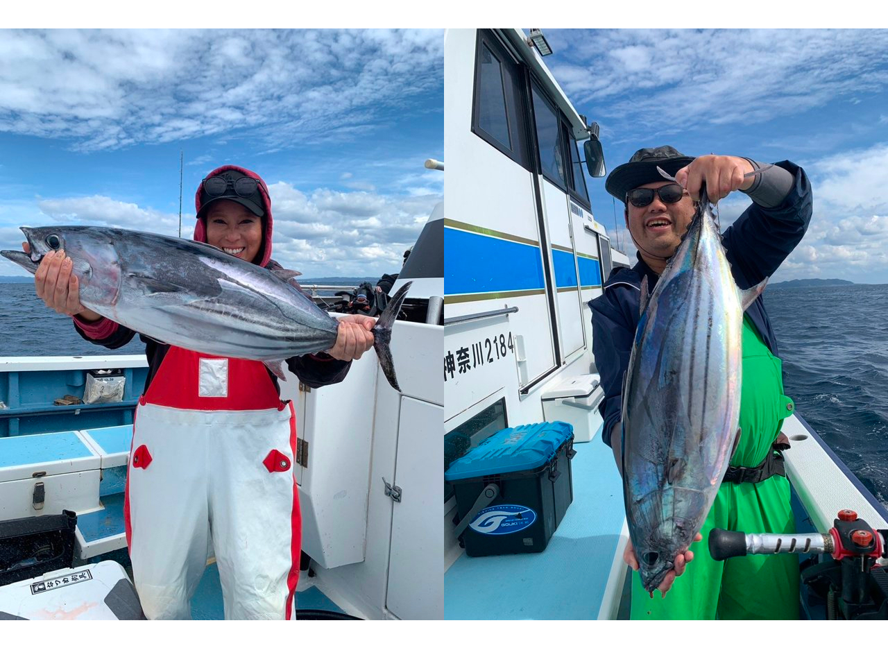 【釣果速報】神奈川県愛正丸で迫力の8.80kgカツオ上がる！秋の味覚を誰よりも早くゲットしよう！