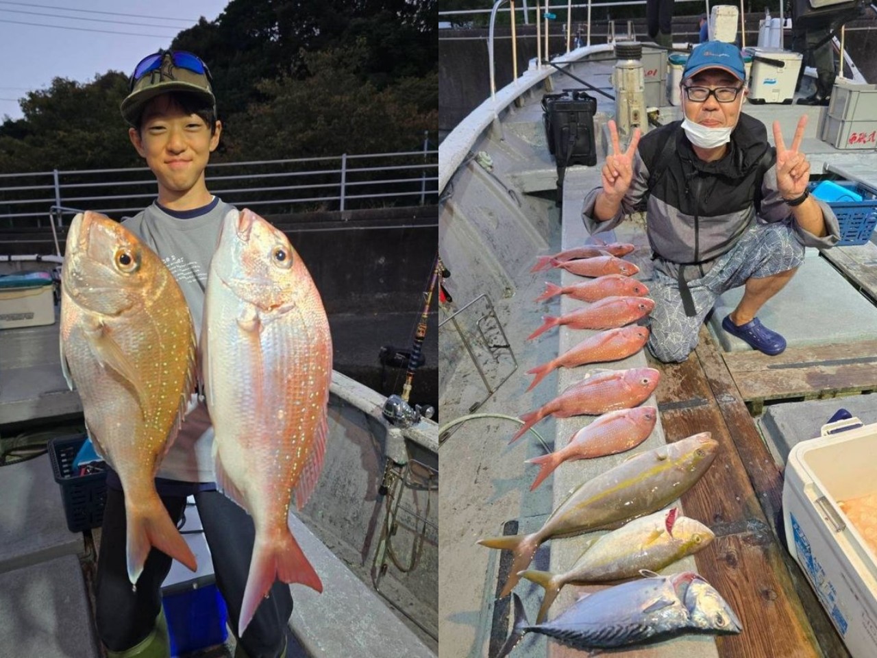 【釣果速報】静岡県魚磯丸でマダイ・ショゴ・カンパチなどと人気魚種続々ゲット！いろいろな魚との出会いを楽しみたい人は即予約を！