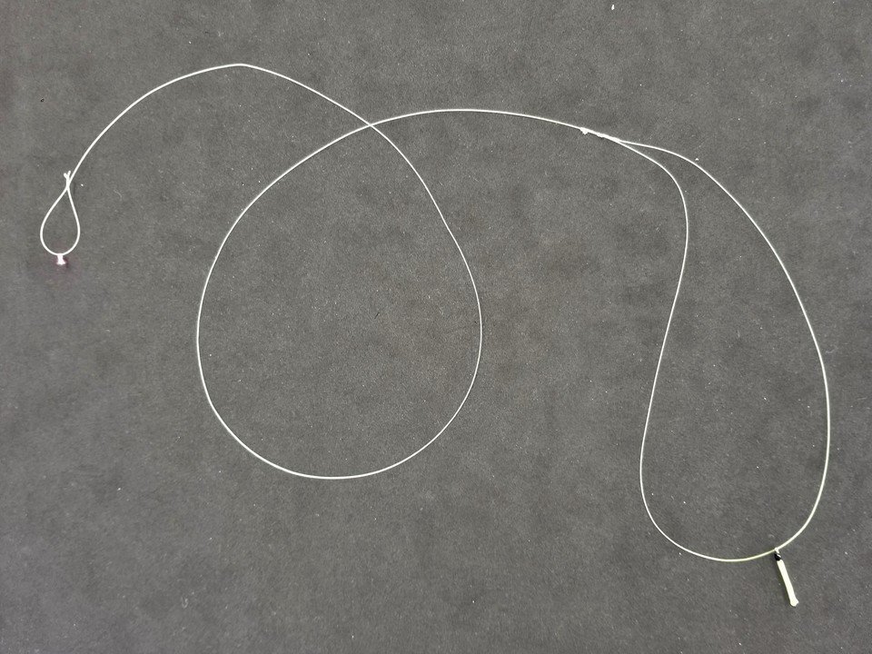 天井糸作り　写真