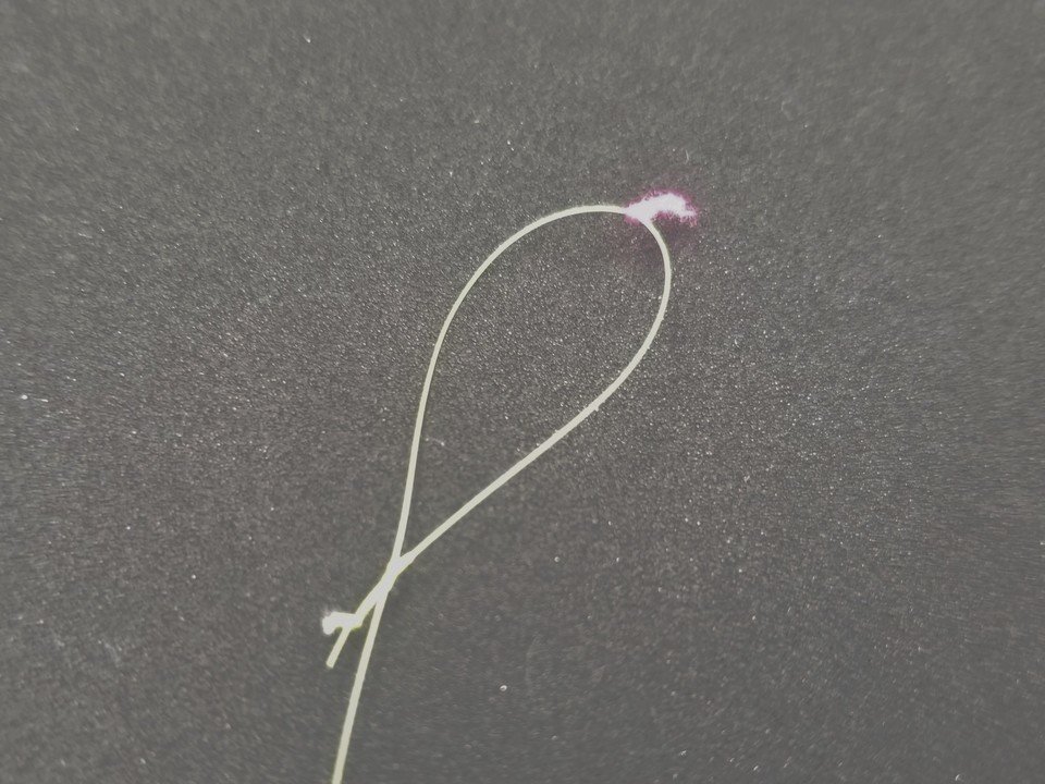 天井糸作り　写真