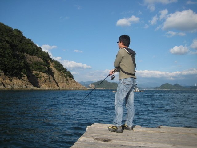 エギング　釣り人　初心者