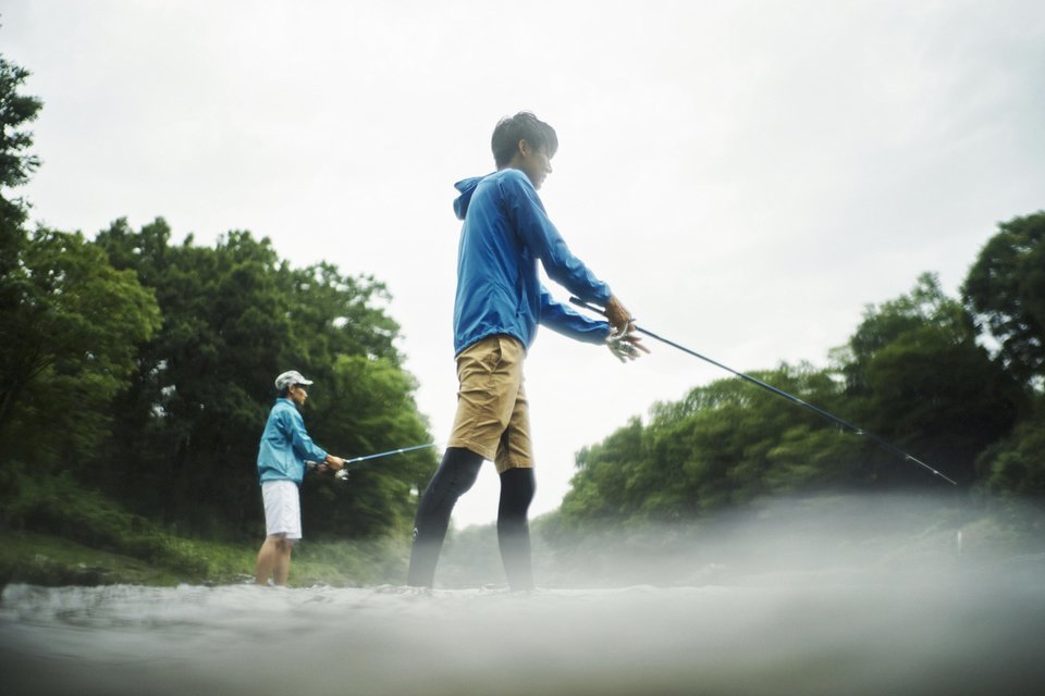 フライフィッシング　写真